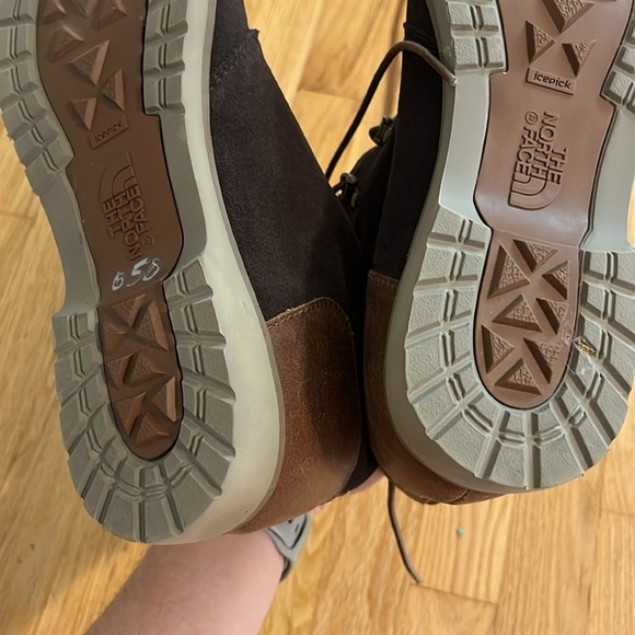 The North Face Ballard Lace Up Brown Boots Sz 10.5 - Picture 7 of 10